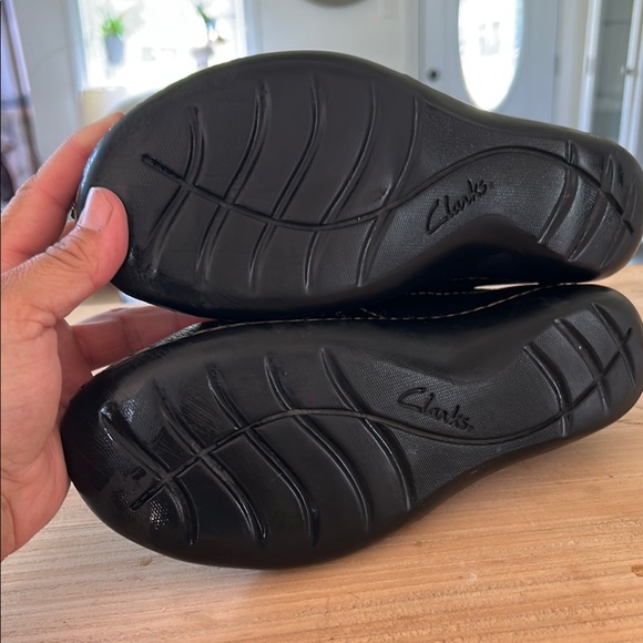 Womens Clarks dark brown Leather Shoes - Picture 7 of 7